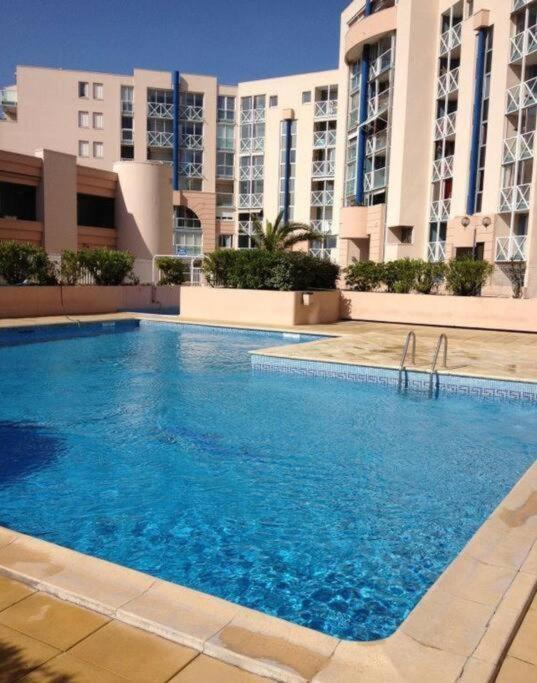 Le Marty 7 Vue Mer Centre Terrasse Garage Piscine Climatisation Sete Bagian luar foto